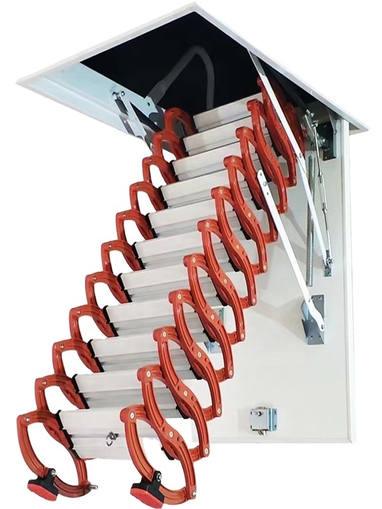 Motorized Electric Loft Folding Ladder Remote Controlled Attic Retractable Stairs/retractable ladder/electric stairs