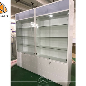 Shopping Mall Cosmetic Store Furniture Counter Design Showroom Decoration Cosmetic Display Cabinet And Showcase