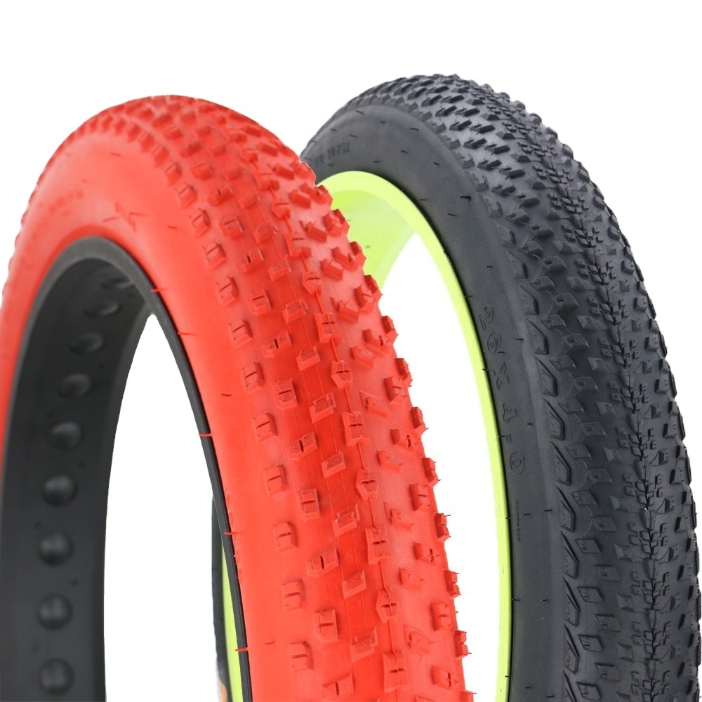 Wholesale puncture proof snow fat bike tyres 20 x 4 26x1.25 26 x 4.0 inch electric bicycle tires for mountain MTB bike parts