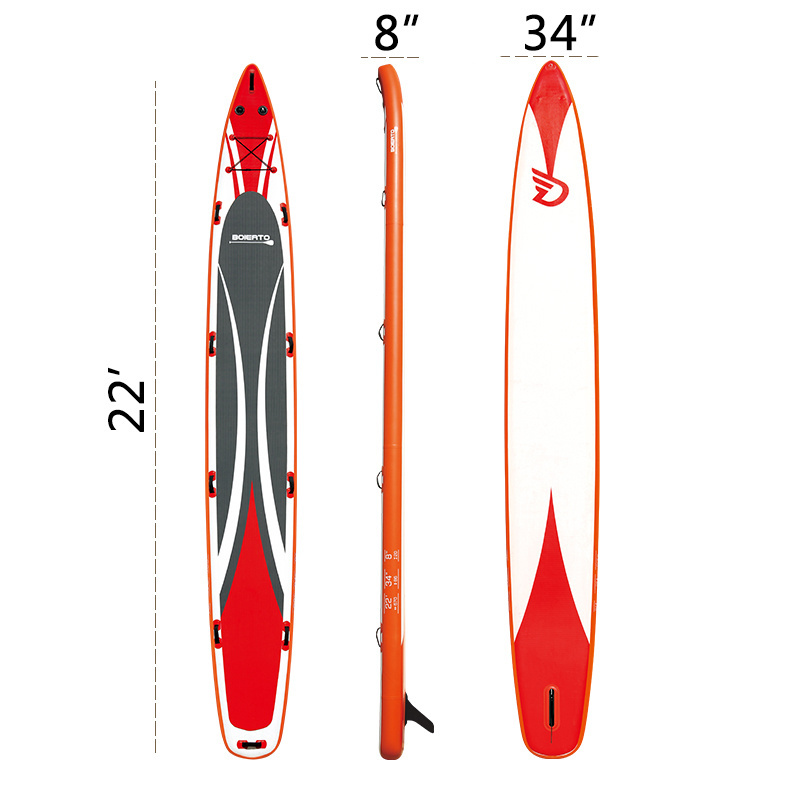 High performance sup board inflatable inflatable jet ski sled rescue board racing inflatable board