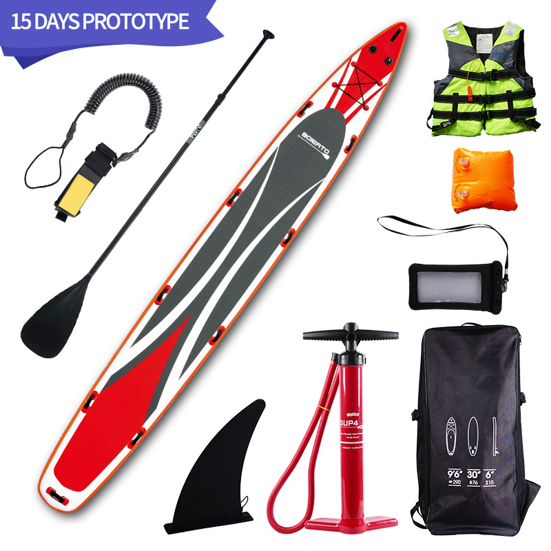 High performance sup board inflatable inflatable jet ski sled rescue board racing inflatable board