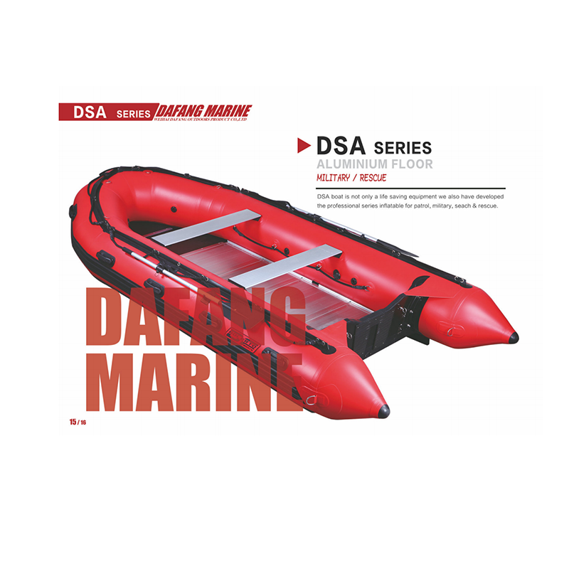 DAMA High Quality portable pontoon boat electric boat pvc inflatable PVC rowing boat with fishing for sale