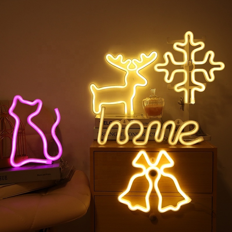 High Quality Wall Hanging LED Neon Light Creative Neon Light Sign For Children's Room, Party, Wedding, Christmas Decoration