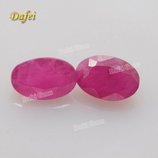 AAA Quality Natural Myanmar Oval Ruby