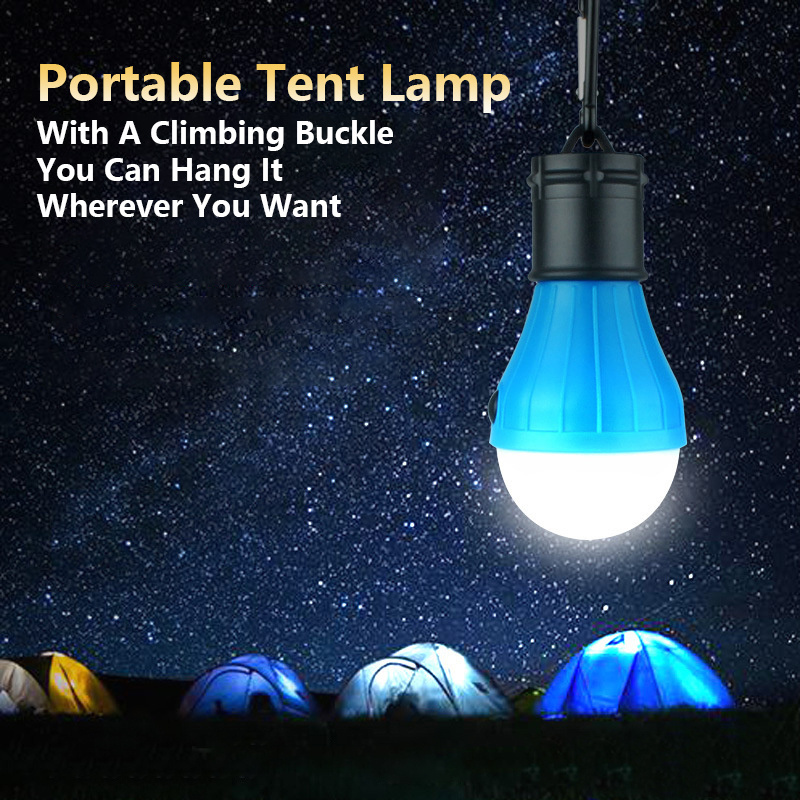 Outdoor Portable Camping Light Hanging LED Tent Lantern Bulb Emergency Light for Backpacking Camping Hiking Fishing