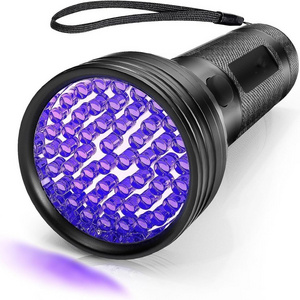 UV Flashlight Black Light, 51 LED 395 nM Ultraviolet Blacklight Detector for Dog Urine, Pet Stains and Bed Bug