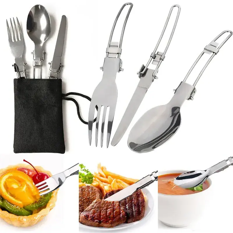 Wholesale Camping Cookware Set Camping Gear Pan Campfire Utensils Non-Stick Cooking Equipment with Storage