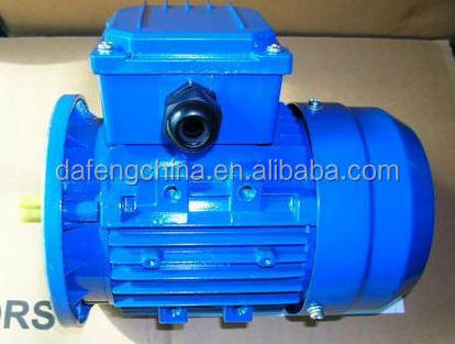 YD112M-8/4 three phase pole changing two speed asynchronous AC motor