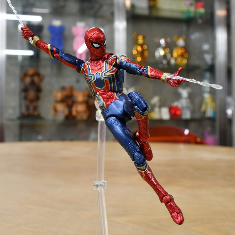 Custom Hot toys collectibles amazing spider-man Custom Pop super hero toys Spiderman action figure with kids Spider