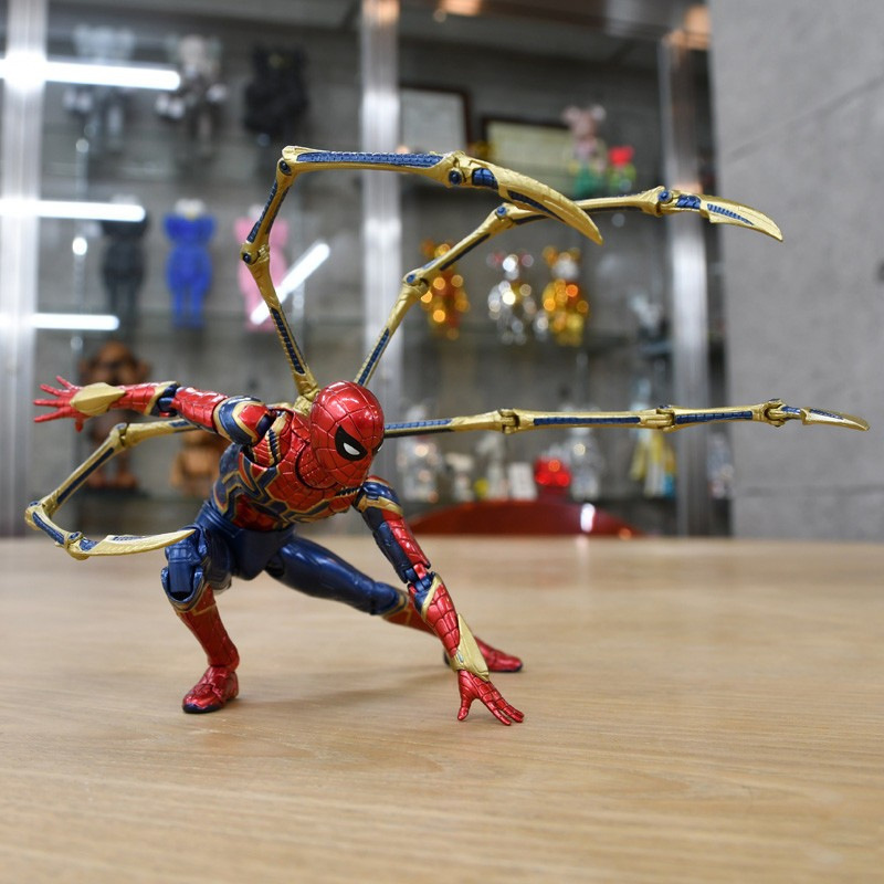 Custom Hot toys collectibles amazing spider-man Custom Pop super hero toys Spiderman action figure with kids Spider