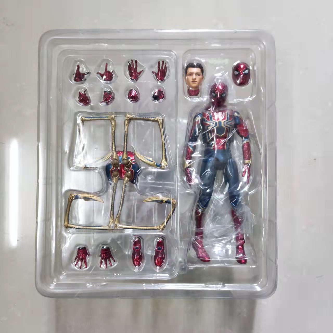 Custom Hot toys collectibles amazing spider-man Custom Pop super hero toys Spiderman action figure with kids Spider