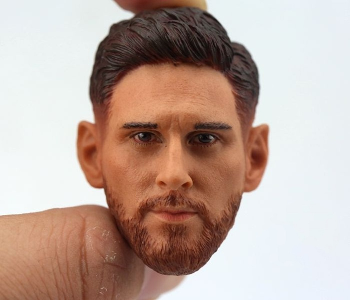 OEM 3d custom football player Messi PVC soccer player Action figures Leo Football player PVC Toy Lionel Messi 1/6 Action Figure