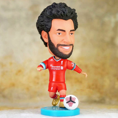 7cm Lifelike Football Player Action Figures Famous Football Star Figure Soccer Players Messi resin figure plastic toy