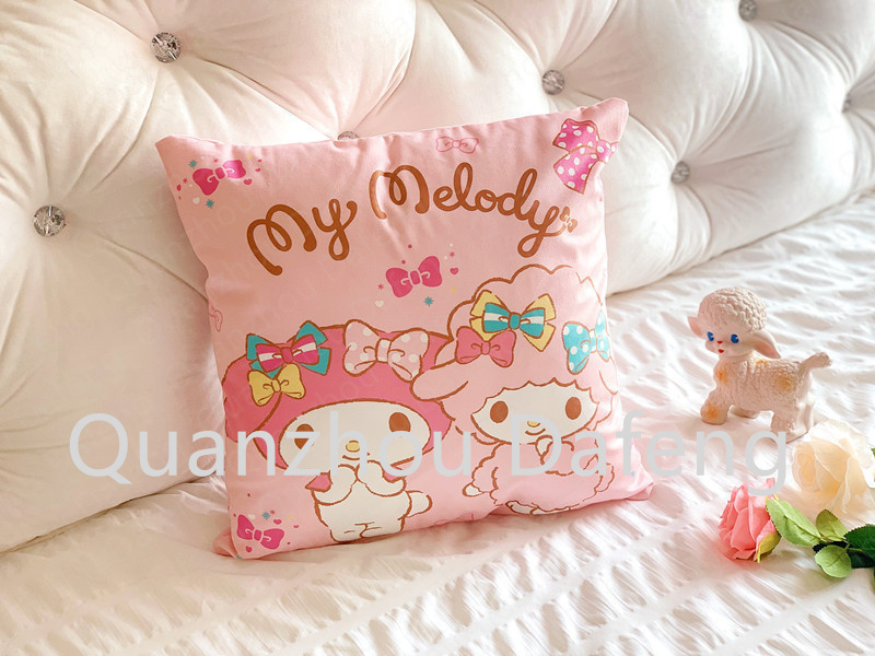 Custom Valentine cartoon anime animal mouse dog rabbit Style cute Throw Pillow Cover Decoration Sofa Hold Pillow