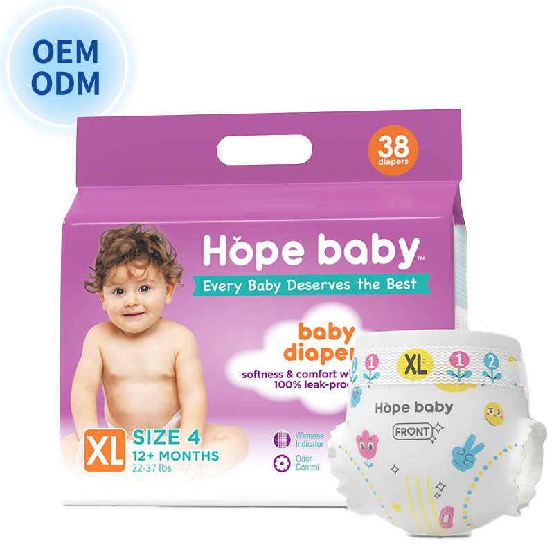 Baby Care Products Custom Wholesale Disposable Super Absorbing Baby Diaper for Sensitive Skin