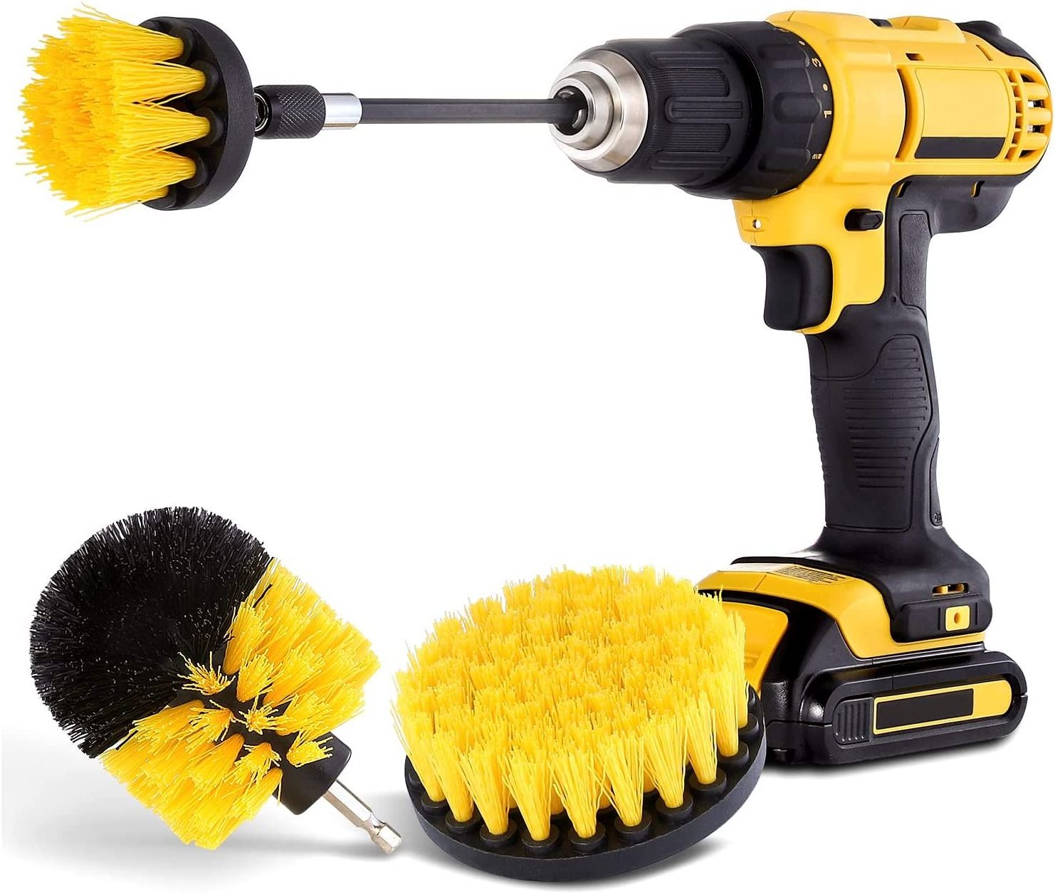 Drill Brush Set Power Scrubber Cleaning Brushes for Drill