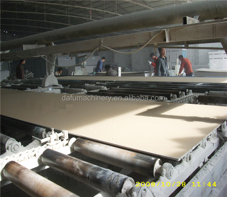 Best-selling Gypsum Board Production Line, Professional Plaster Board Making Plant