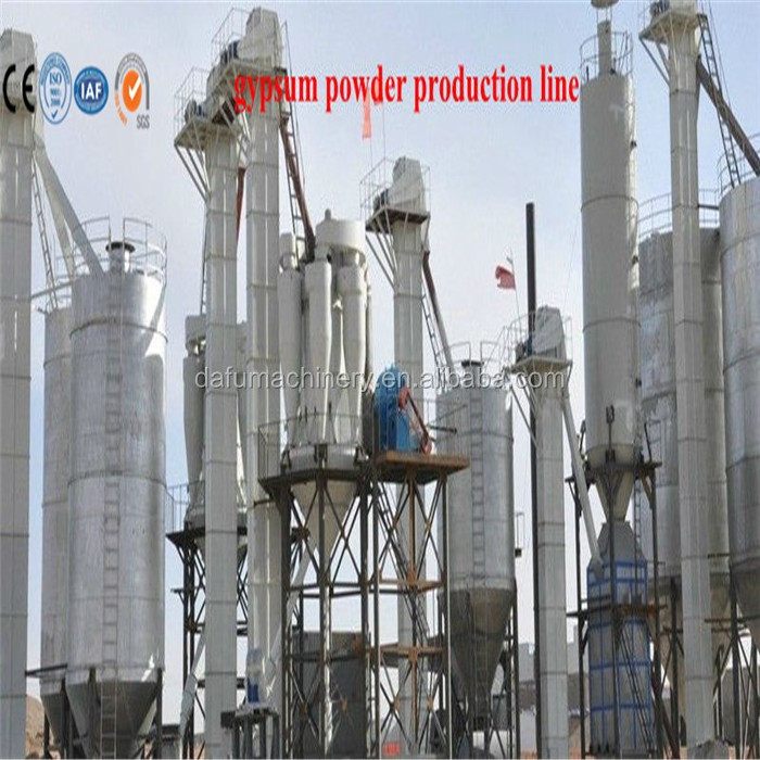 Stable and Safe High Efficiency Gypsum Powder Production Line Machine