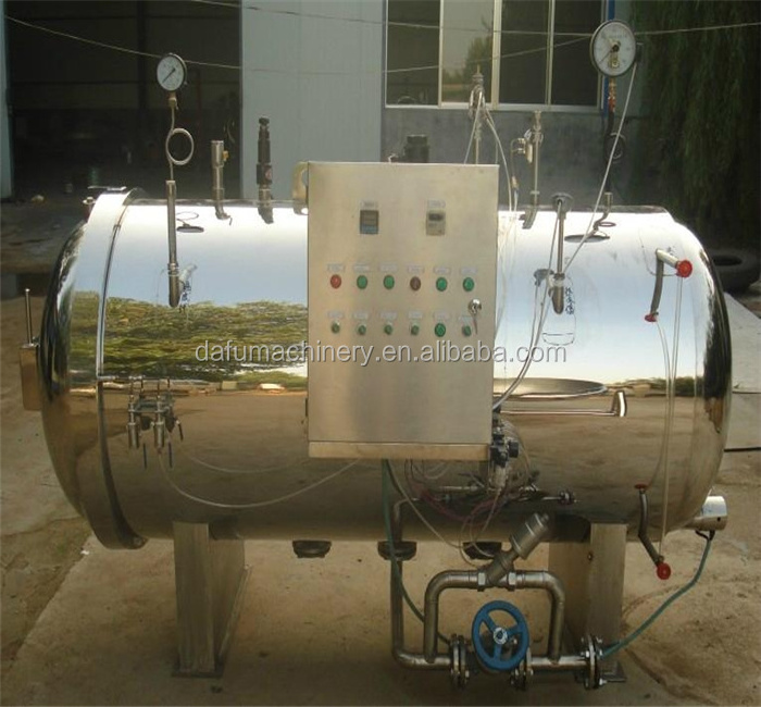 Superfine Steam Sterilization Autoclaves Used in Sterilizing Tomato Paste in Glass Jars