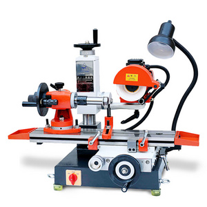 600S tool grinder equipped with various grinding machine accessories, turning cutter, milling cutter