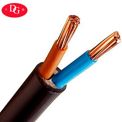 0.6/1kV PVC/XLPE Insulated Cu Conductor Copper Core Armored 2x25mm2 Power Cable