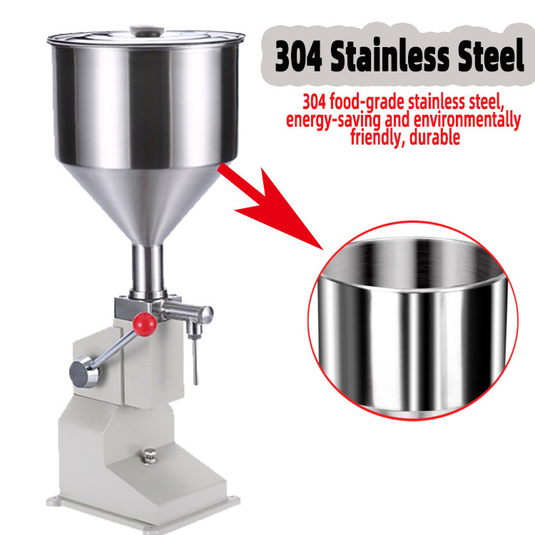 Wholesale High Quality Manual 50Ml/100Ml Fluid Paste Filling Machines Spices Cosmetic Oil Honey Filling Machines For Bottles