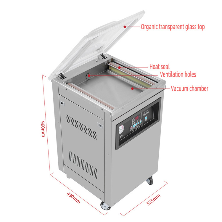 High Quality Wholesale Dz400 Single Chamber Food Vacuum Packing Machine Industrial/Household Vacuum Packing Machine For Meat