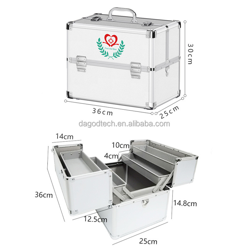 Hot selling edicine Lock Box, medication lock box,locking medicine box, Security Lock Boxes,First Aid Key Safe Box,Lock Box