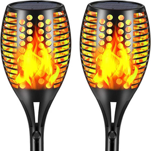 Solar Torch Lights Waterproof Outdoor Dancing Flames, Flickering Garden Lights, solar powered Pathway Patio Lights torch light