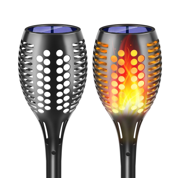 Solar Torch Lights Waterproof Outdoor Dancing Flames, Flickering Garden Lights, solar powered Pathway Patio Lights torch light