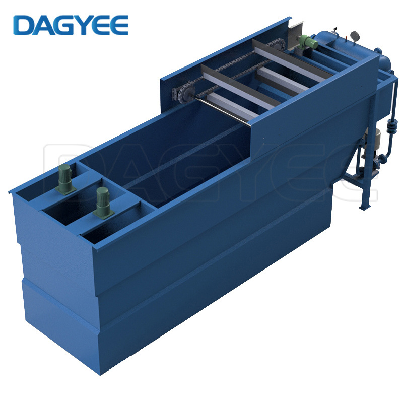 Oily Wastewater Daf System Micro Bubble Separator Nikuni Pump Dissolved Air Flotation Petrochemical Industry