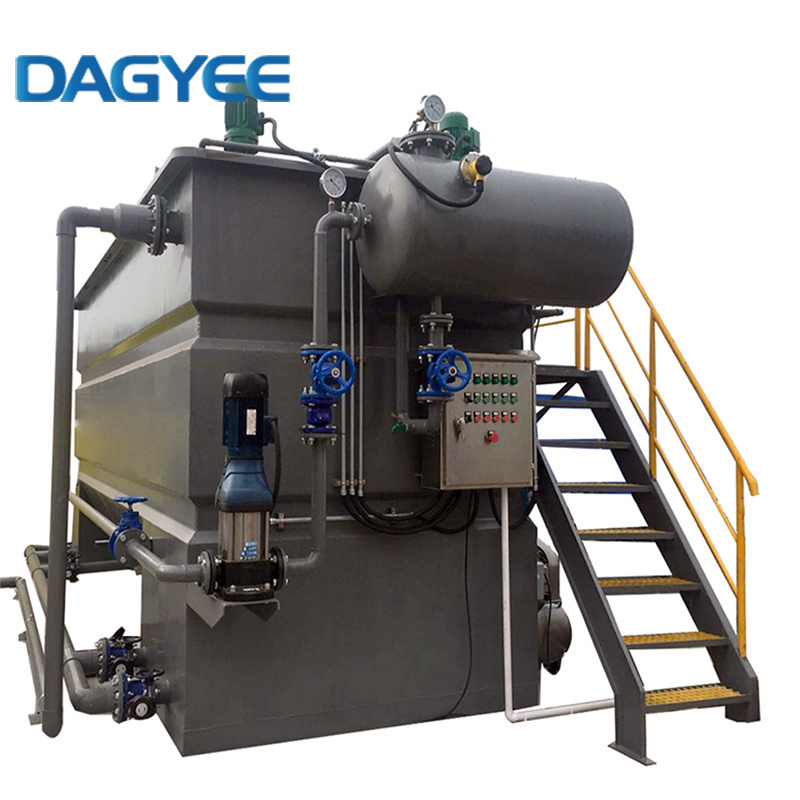 Wastewater Systems WWTP Clarifier Water Treatment A DAF Dissolved Air Flotation Units System Machine