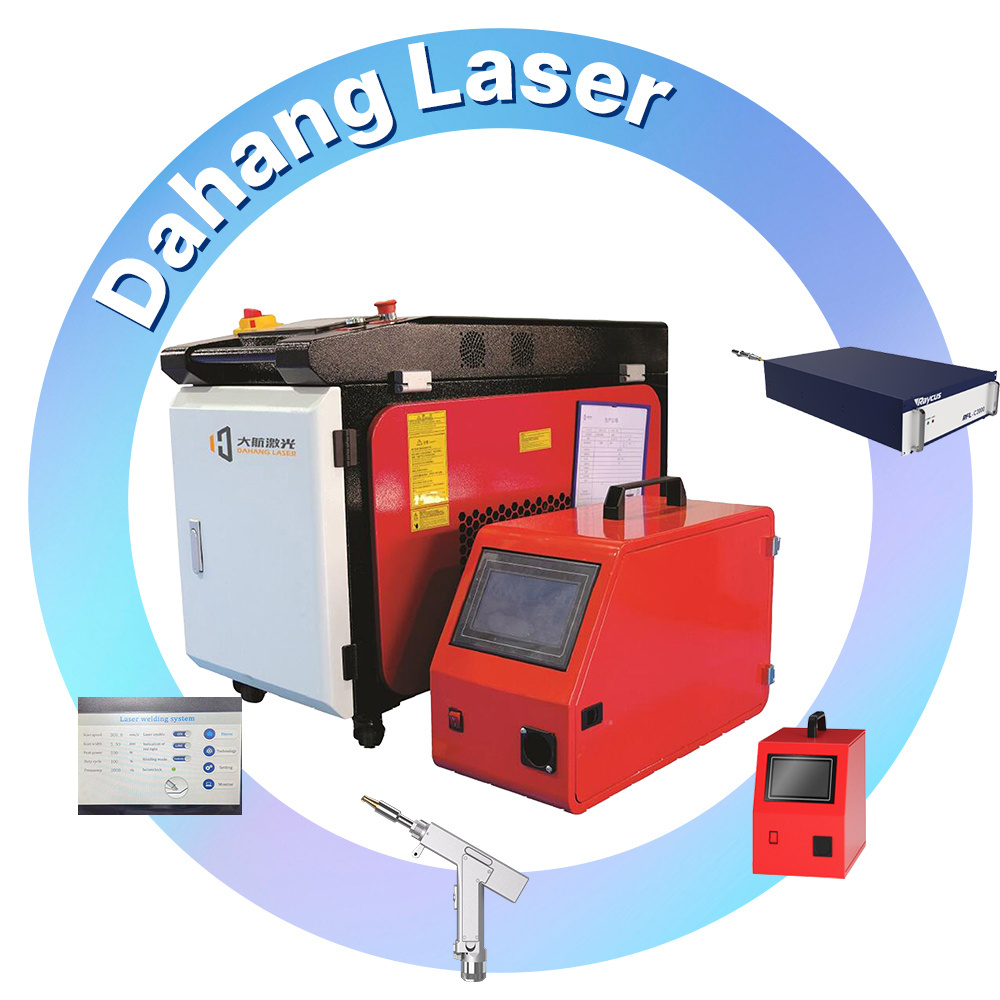 Customization Fiber Laser Welding Machine  4 in 1 Handheld Laser Welder Cleaner Cutter Clean Weld Seam Machine for Metal