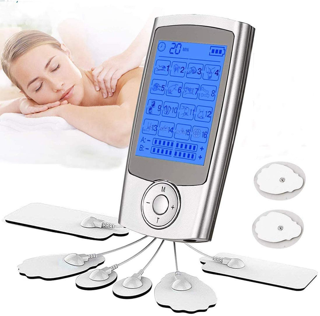 High Quality 16 Modes Health Care Digital Therapy Massager Pulse Device Muscle Stimulator Digital Pulse Body Massage