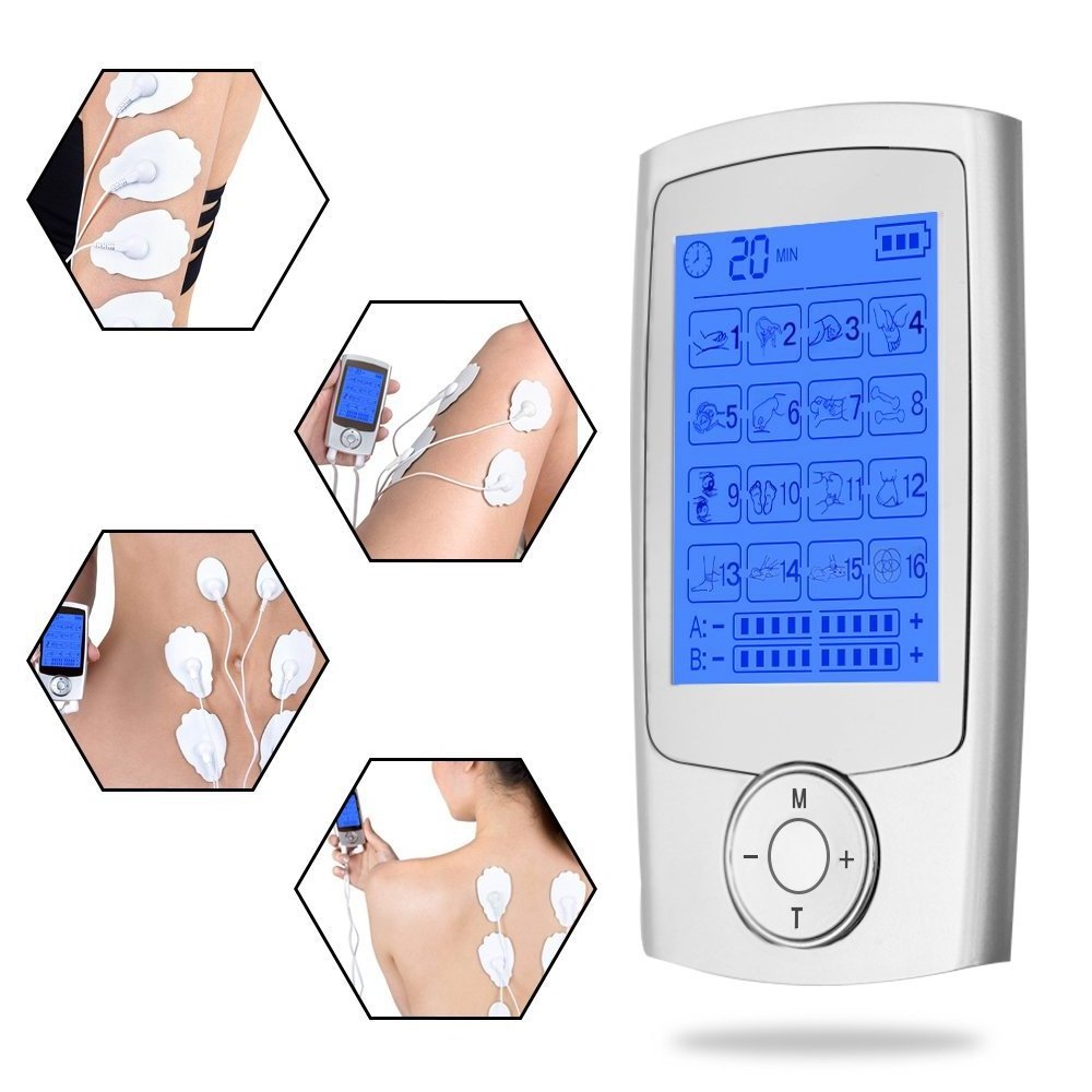 High Quality 16 Modes Health Care Digital Therapy Massager Pulse Device Muscle Stimulator Digital Pulse Body Massage