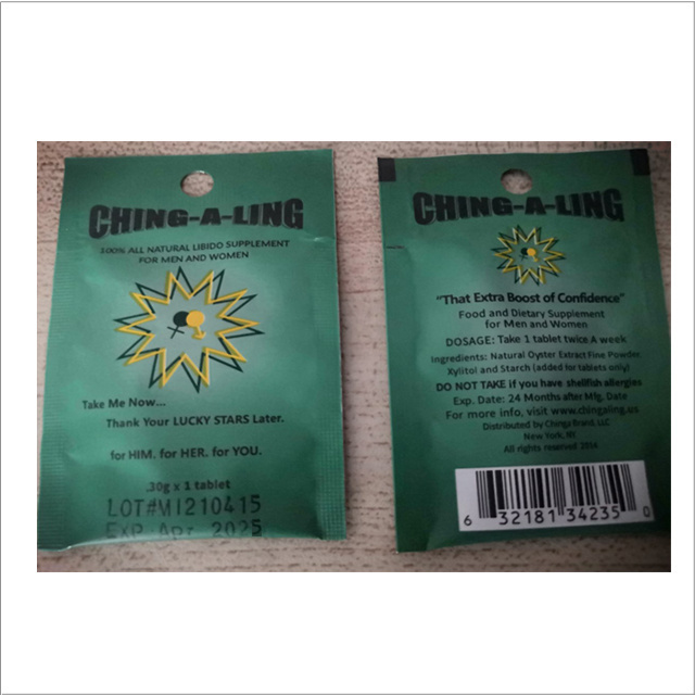 ginseng root extract Oyster extract Peptide Powder Ching a ling tablets 300mg