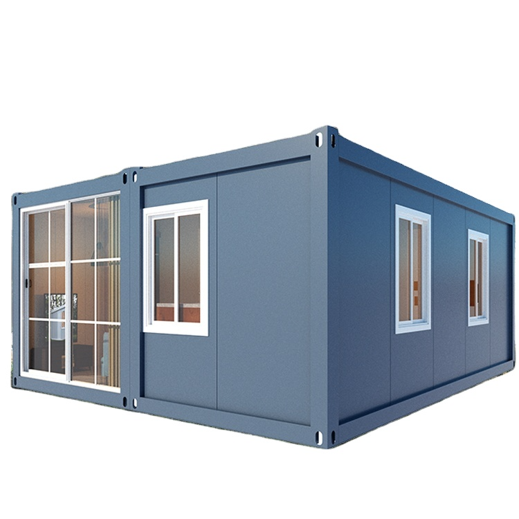 Factory Building Extend Foldable Home Garage 3 Voitures Flat Pack Container House