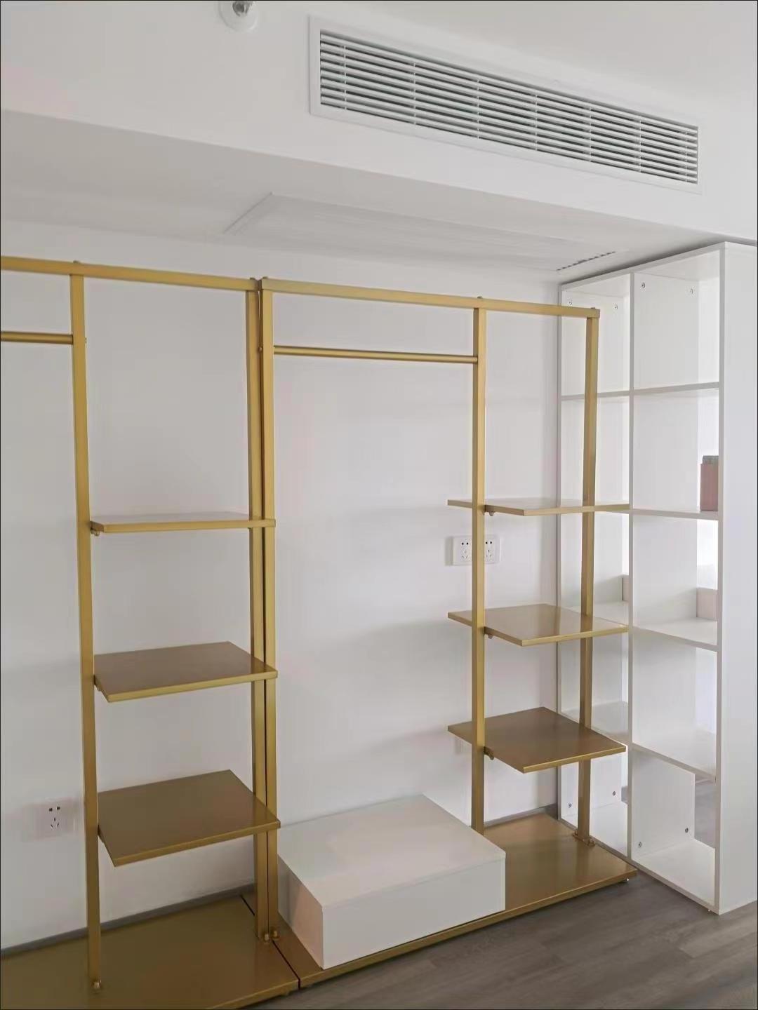 clothing rack for boutique  floor - to - ceiling clothes display racks shelf for clothing shop clothes rack