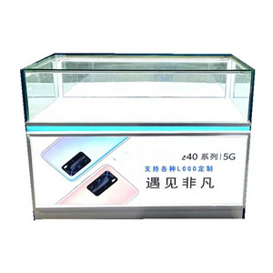 Cheap Mobile Phone Display Case Cellphone Store Display Counter for Display