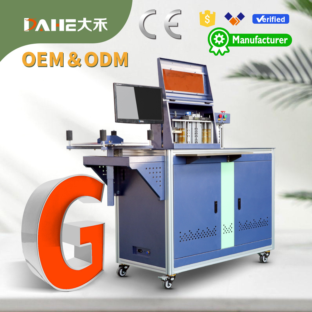 Shandong Dahe DH-5150 Automatic advertising acrylic led sign aluminum coil bender