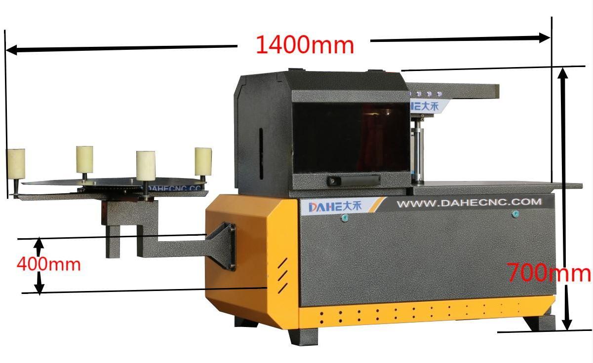 Shandong Dahe DH-3100 mini LED channel letter bending machine