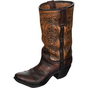 Western Cowboy Boot Unique Vase for Home, Western Themed Events