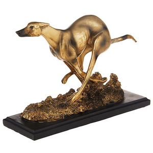 Greyhound Whippet Art Deco Dog Statue