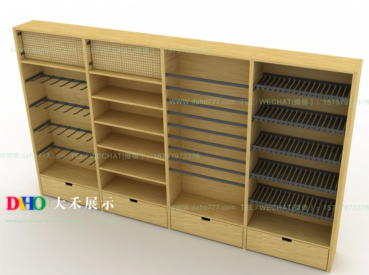 Customized Supermarket Shelves Retail Convenience store Display Rack Factory