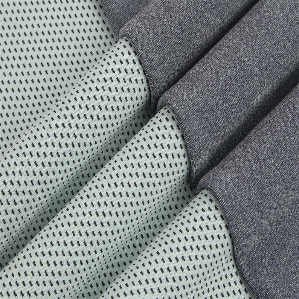 J403 Ready To Ship Scuba Fabric Polyester Pants Coat Mesh Style Sport Wear Fabrics for Clothing