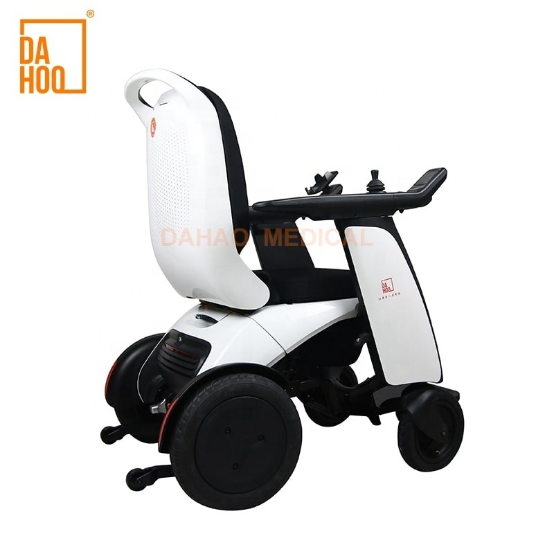 New Foldable Extra Wide Four Wheel Chair Power Drive Motorized Electric Off Road Wheelchair For Outdoor