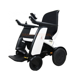 New Foldable Extra Wide Four Wheel Chair Power Drive Motorized Electric Off Road Wheelchair For Outdoor