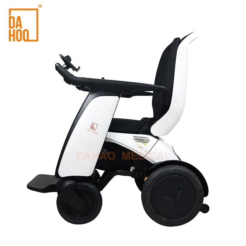 New Foldable Extra Wide Four Wheel Chair Power Drive Motorized Electric Off Road Wheelchair For Outdoor