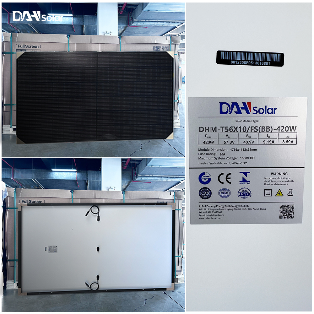 Rotterdam warehouse in stock 48v 540w 550w 560w solar photovolta panel monocrystalline panel solar 600w