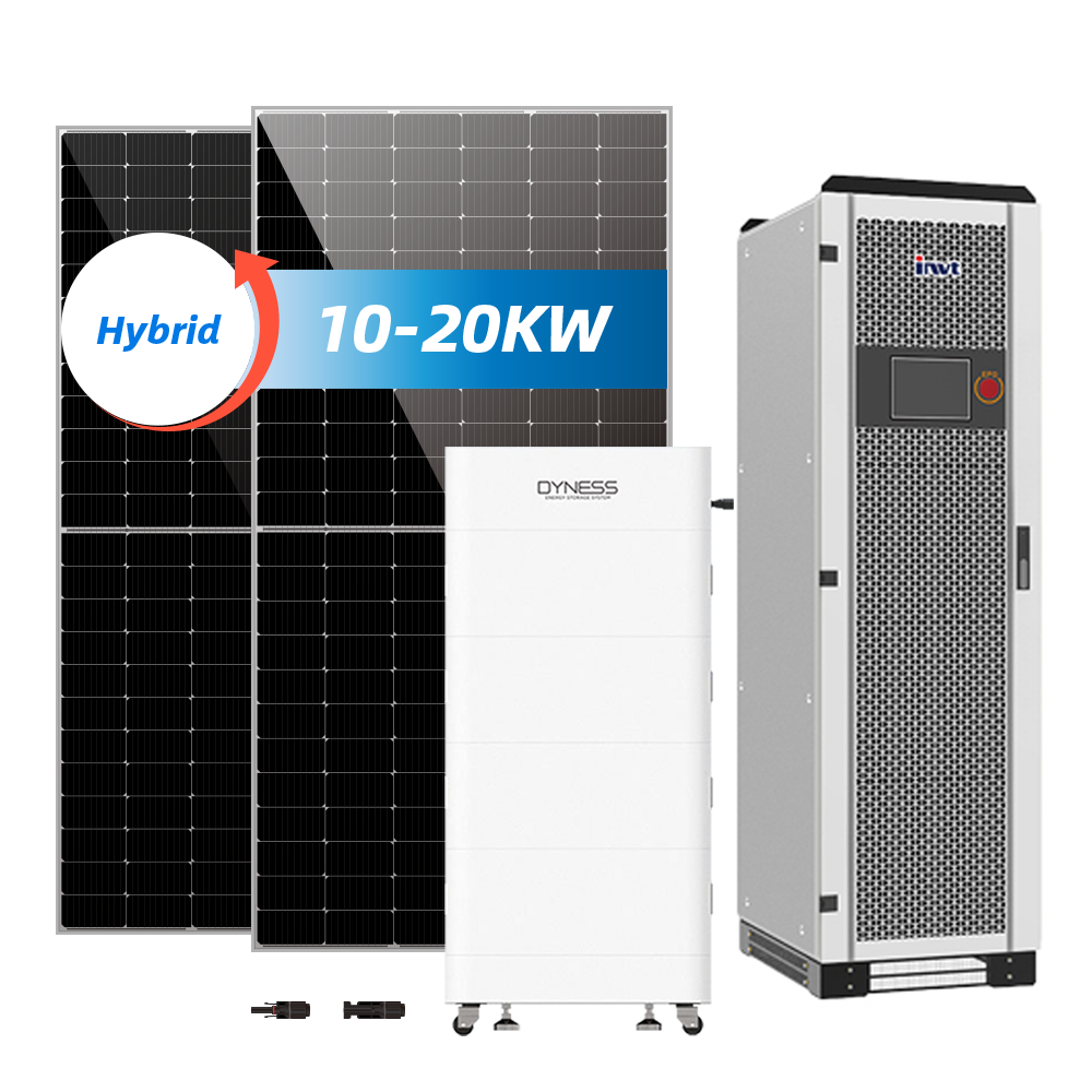 DAH Complete Commercial Off Grid Hybrid Solar Power System 10KW 15KW 20KW 25KW 30KW Complete Kit Solar Energy Storage Systems